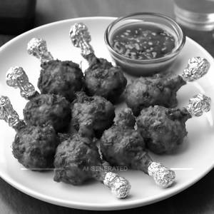 Chicken Schezwan Lollipop [8 Pieces]                                       