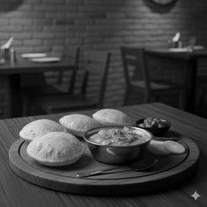 Poori Bhaji [4 Pieces]