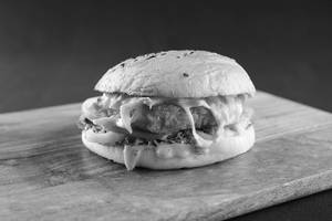Spiced Cottage Cheese Burger