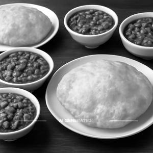 Chole Bhature (3 Plate + 1 Extra Chole )+Single Bhatura (No Chole )