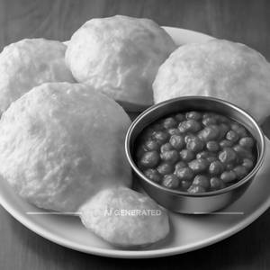 Chole Bhature (3 Plate With 1 Extra Bhautre & 1 Chole)