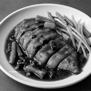 Slice Pompfret Black Bean Sauce Full