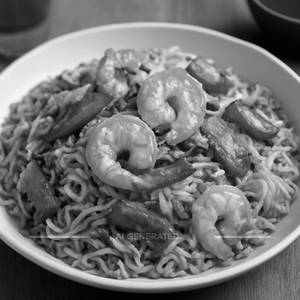 Lings Rice Supreme With Prawn And Bacon