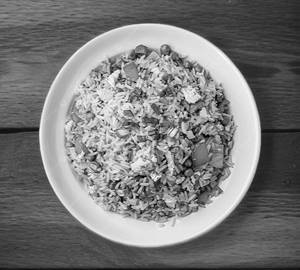 Double Egg Burji Rice