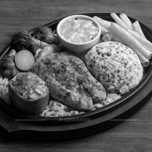 Garlic Pepper Chicken Sizzler