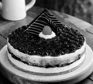 Blueberry Cheese Cake Eggless