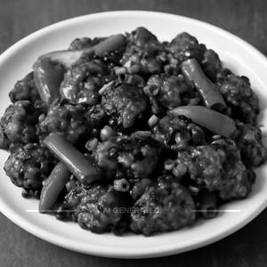 Chicken In Black Bean Chilly Sauce