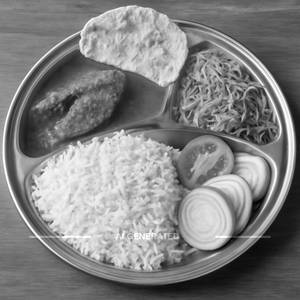 Fish Rice Thali