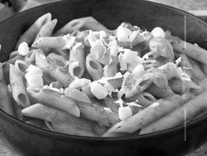 Red sauce pasta