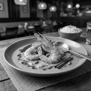 Chingri (Prawns) Malai Curry
