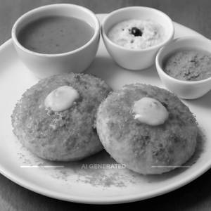 Butter Podi Idli 2 Pcs