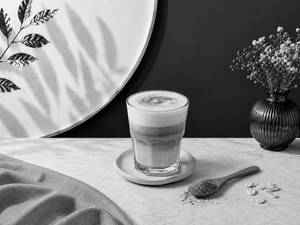 Hot Matcha Latte-Oat Milk