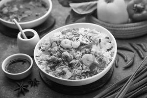 Burnt Ginger Pimento Rice [Serves 2]
