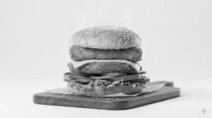 Veg Maharaja Burger