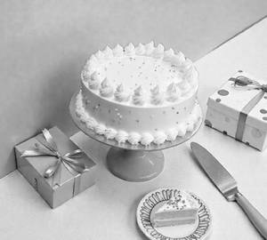 Eggless Vanilla Cake