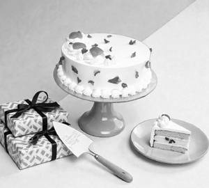 Gulab Jamun Eggless Fusion Cake