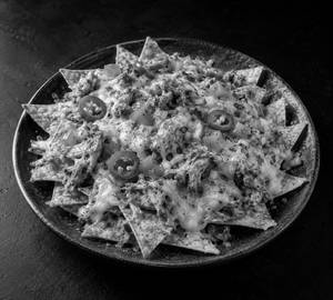 Masala cheese nachos - chicken