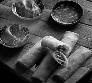 Chicken Spring Roll 4Pc