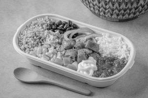 Soya Chaap Mexican Bowl