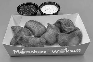 Cheese & Corn Crispy Kurkure Momos
