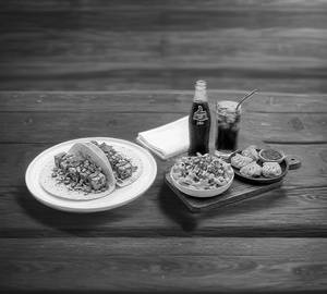 Paneer Tacos+Cheese Loaded Fries+Corn Momos+Thumsup(250Ml)