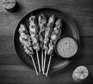 Chicken satay [6 pieces]