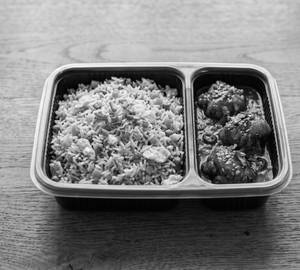 Egg Fried Rice With Chilli Chicken 3 Pcs