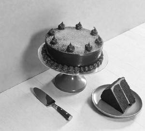 Eggless Layered Choco Truffle Cake
