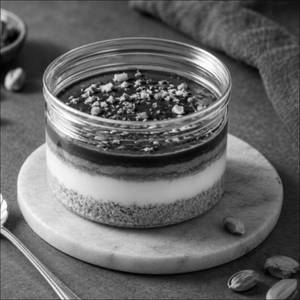 Kunafa Chocolate Cheesecake Jar