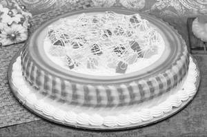 Eggless Fruit Cassata Cake