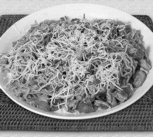 Chicken Sausage Maggi
