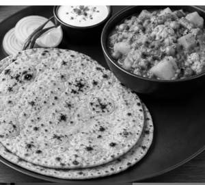 Mix Veg (Half) With 4 Tawa Roti