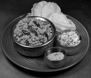 Pulihora/tamarind Rice