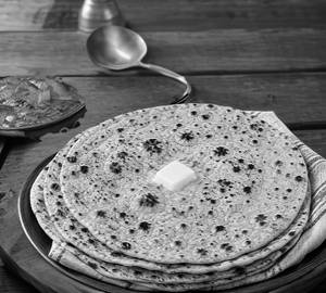 1 tawa roti butter