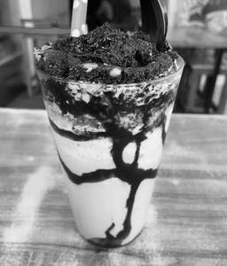 Cold Coffee With Brownie