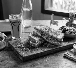 Veg Sandwich + Cold Coffee [150 Ml] Combo