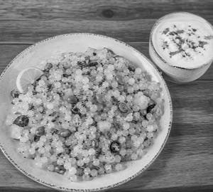 Sabudana Khichdi With Dahi