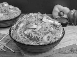 Singapuri Noodles (no Onion, No Garlic Preparation )