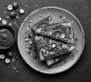 Grilled Bread With Nutty Chocolate Spread