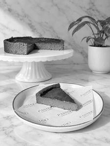Dark Chocolate Burnt Basque Cheesecake