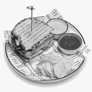 Grilled Chicken Lyonnaise Melt