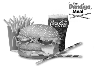 Dandiya Meal Medium - McCheese Veg Burger