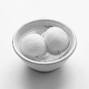 Sponge Rasgulla [2 Pcs]
