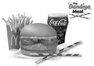 Dandiya Meal Medium - NONG McAloo Tikki Burger