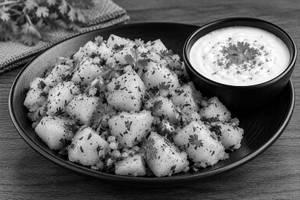 Aloo Jeera With Curd