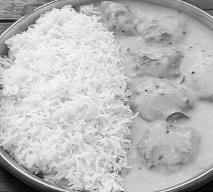 Kadhi Chawal Bowl