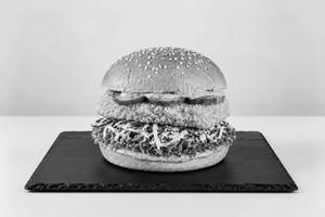 Korean Fire Chicken Burger