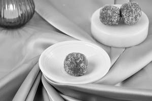 Coconut Blueberry Laddoo