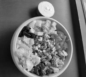 Chicken And Cheese Harvest Bowl