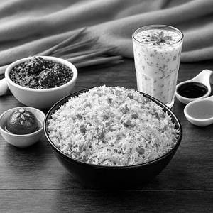 Veg Manchurian Fried Rice Meal